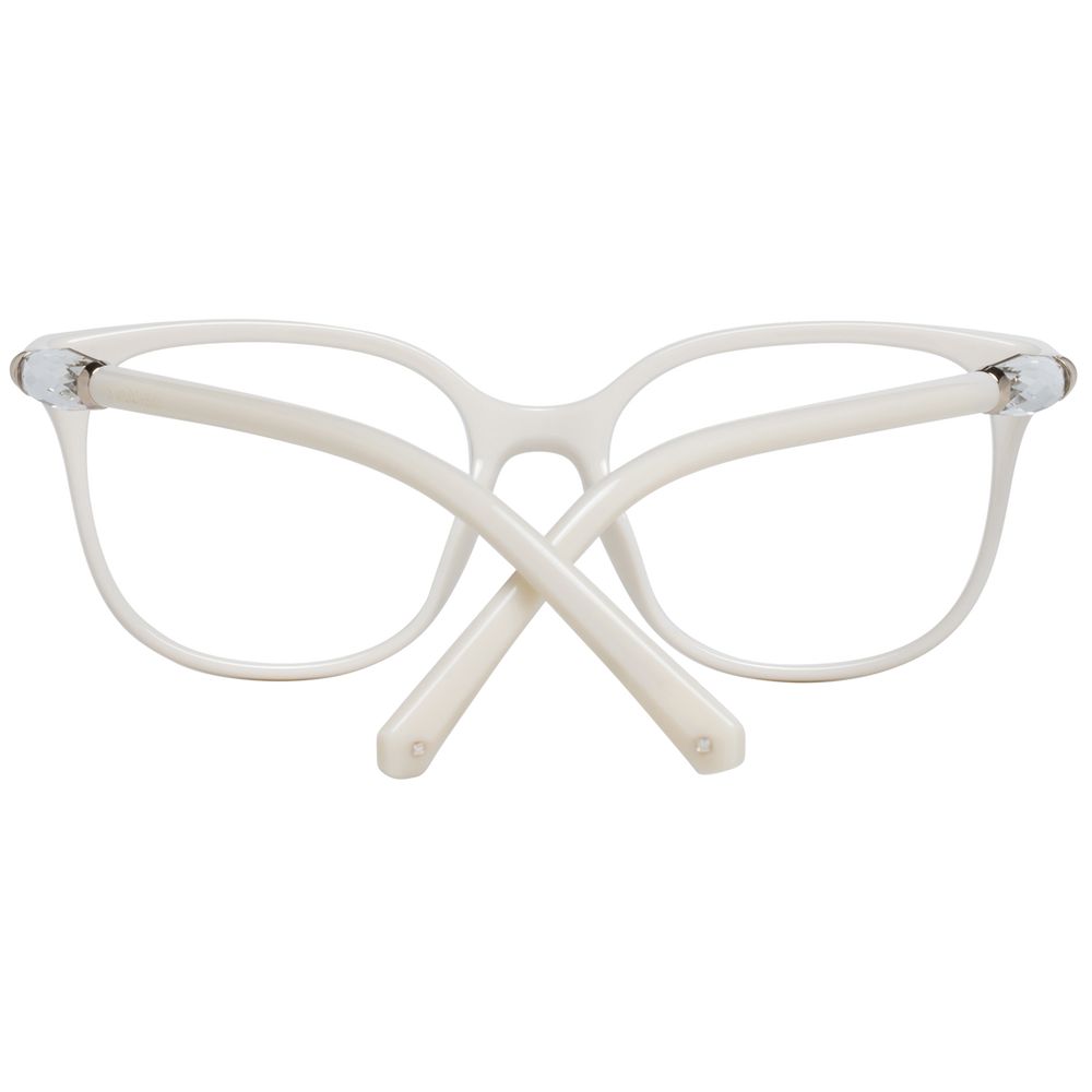 White Plastic Glasses (Frames) - ventzia