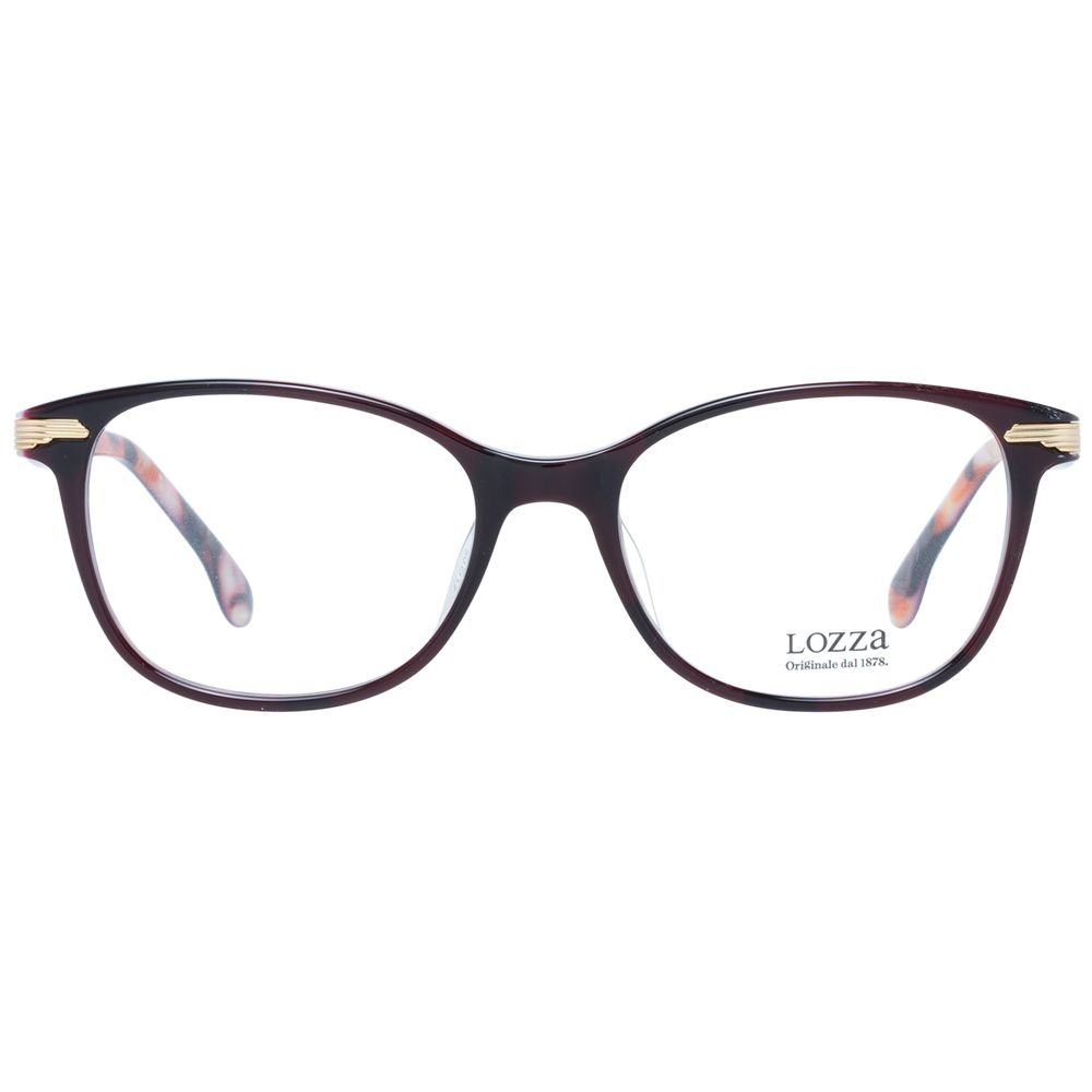 Burgundy Women Glasses Frame - ventzia