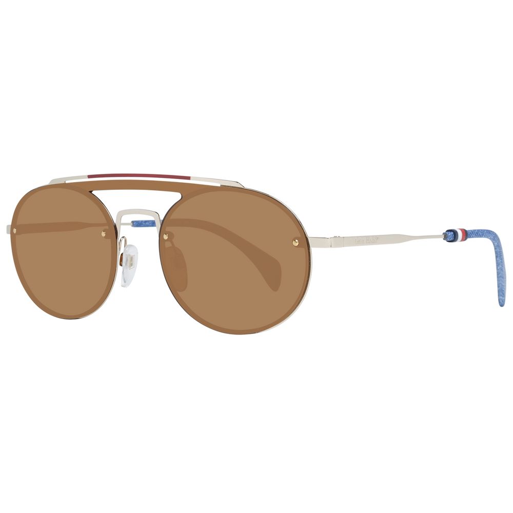 Gold Metal & Plastic Sunglasses - ventzia
