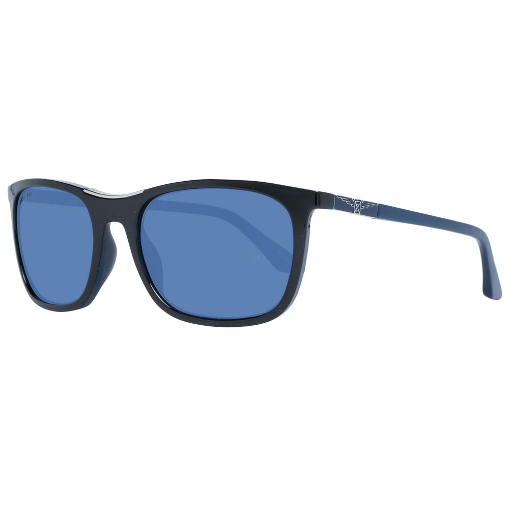 Black Plastic Sunglasses - ventzia