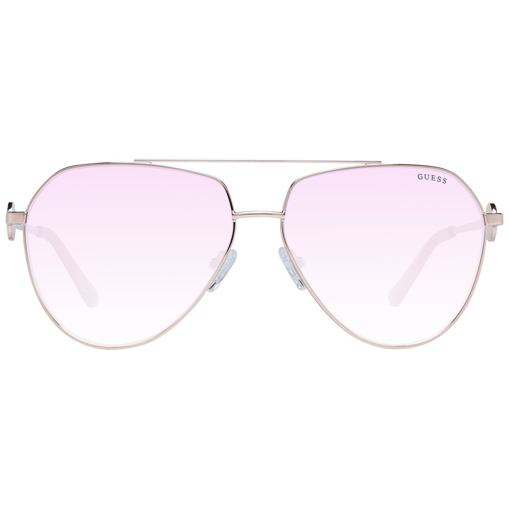 Rose Gold Metal Sunglasses - ventzia