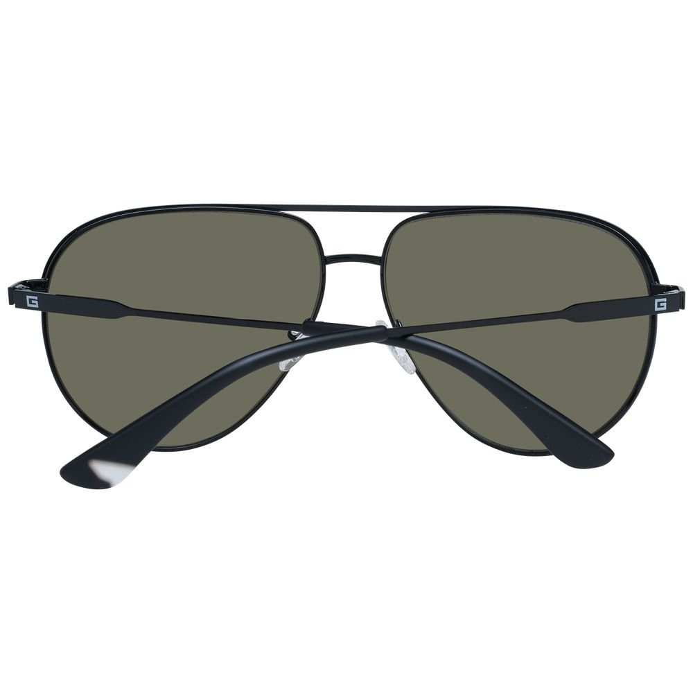 Black Metal Sunglasses - ventzia