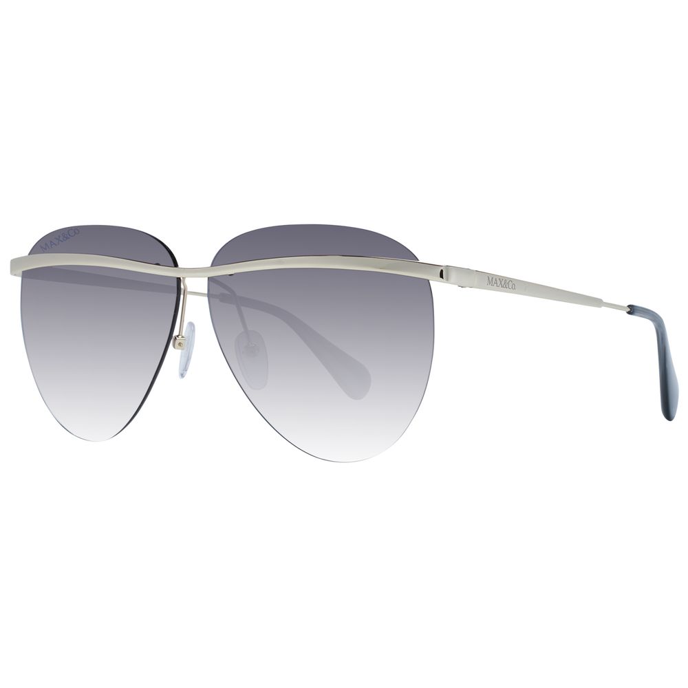 Gold Metal Sunglasses - ventzia
