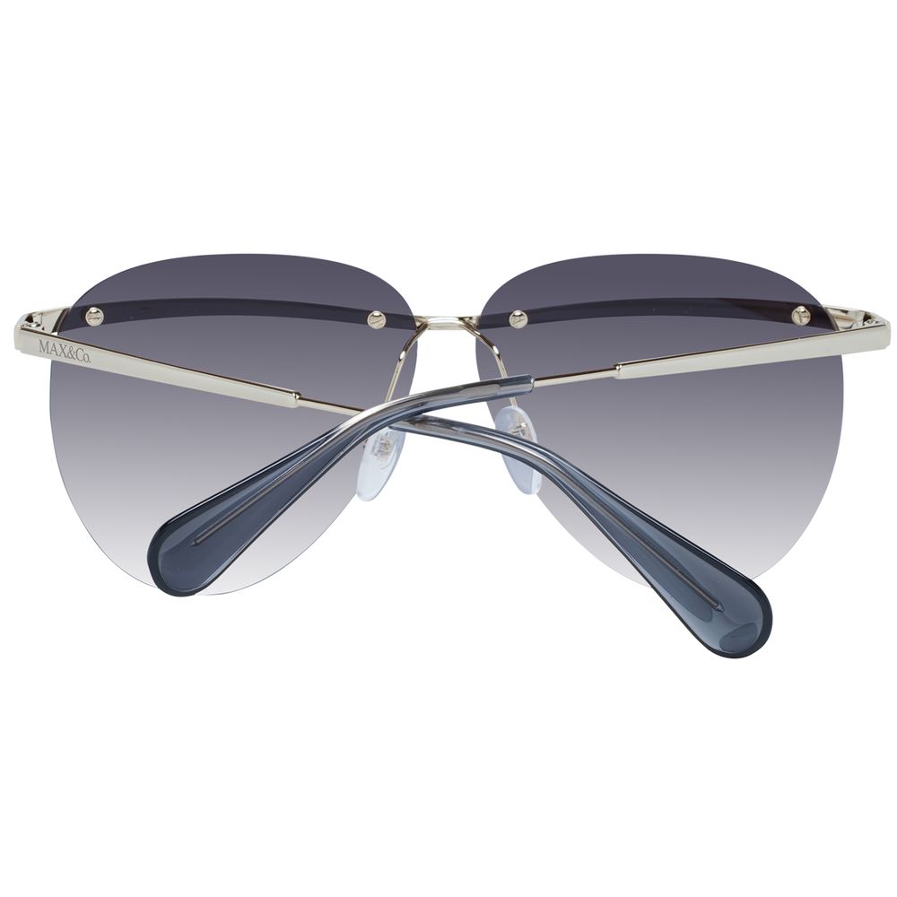 Gold Metal Sunglasses - ventzia