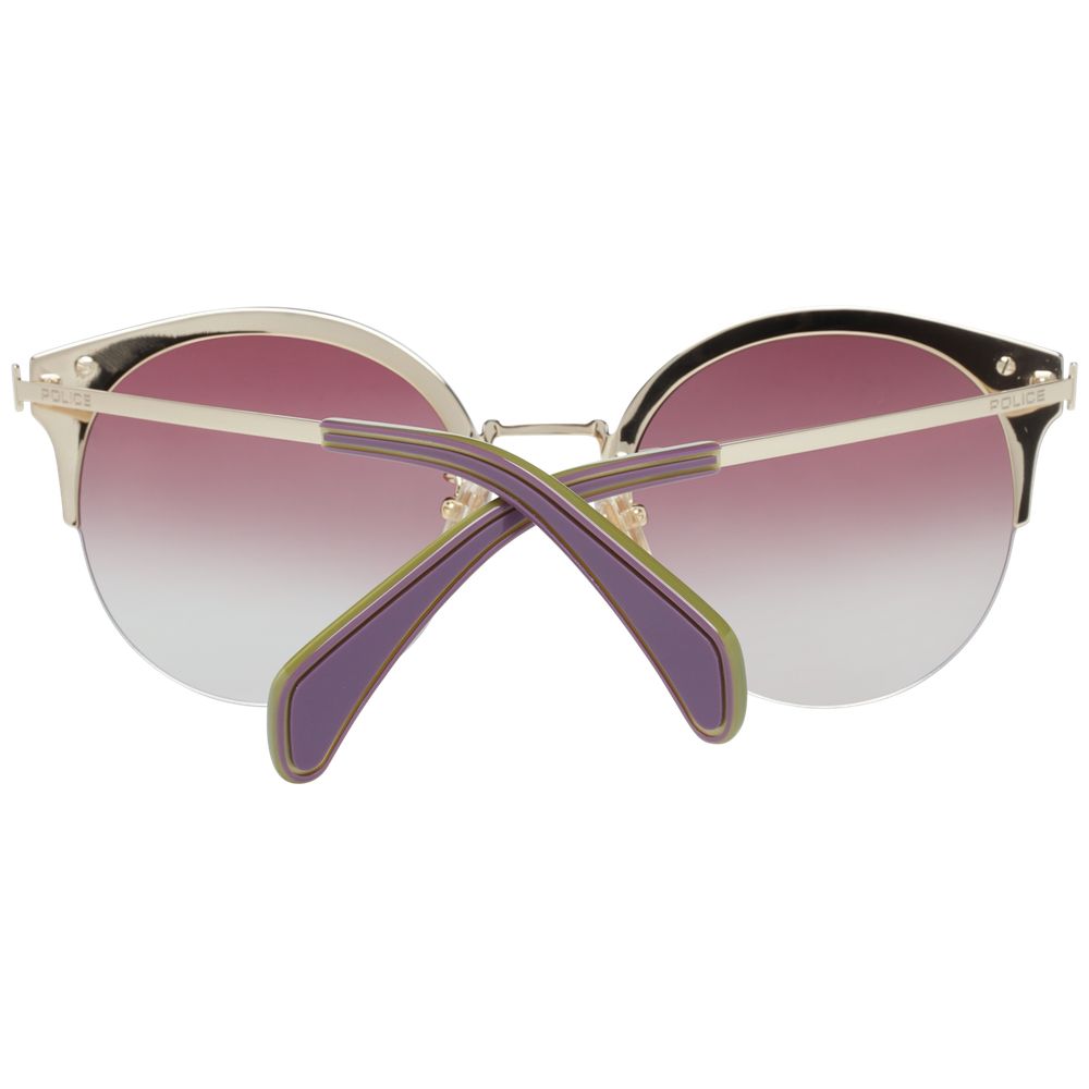 Gold Metal & Plastic Sunglasses - ventzia