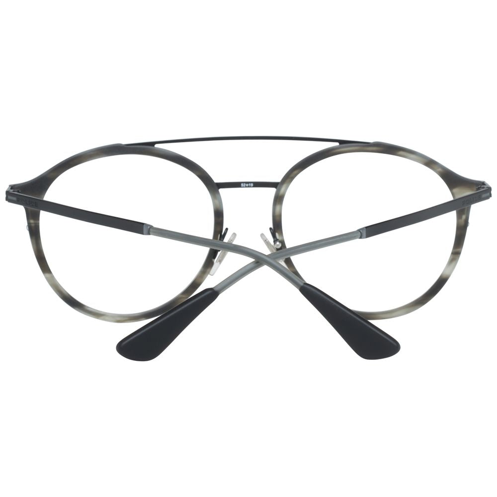 Gray Metal & Plastic Glasses (Frames) - ventzia