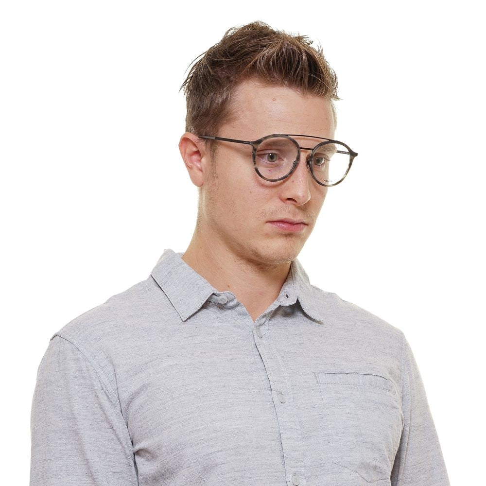 Gray Metal & Plastic Glasses (Frames) - ventzia