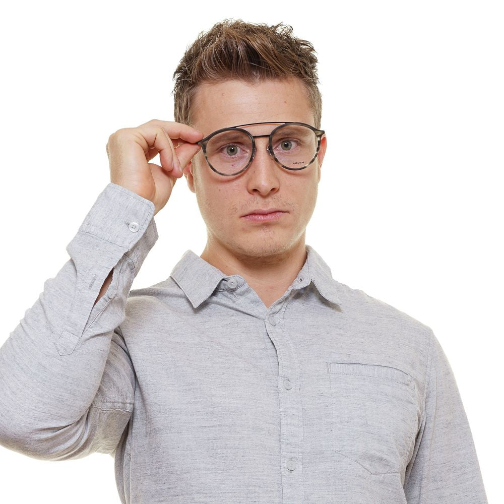 Gray Metal & Plastic Glasses (Frames) - ventzia