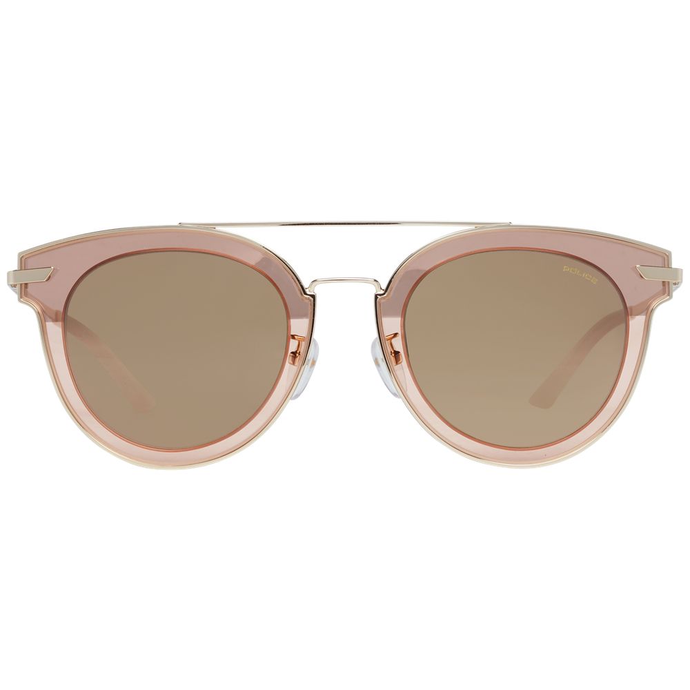 Rose Gold Metal & Plastic Sunglasses - ventzia