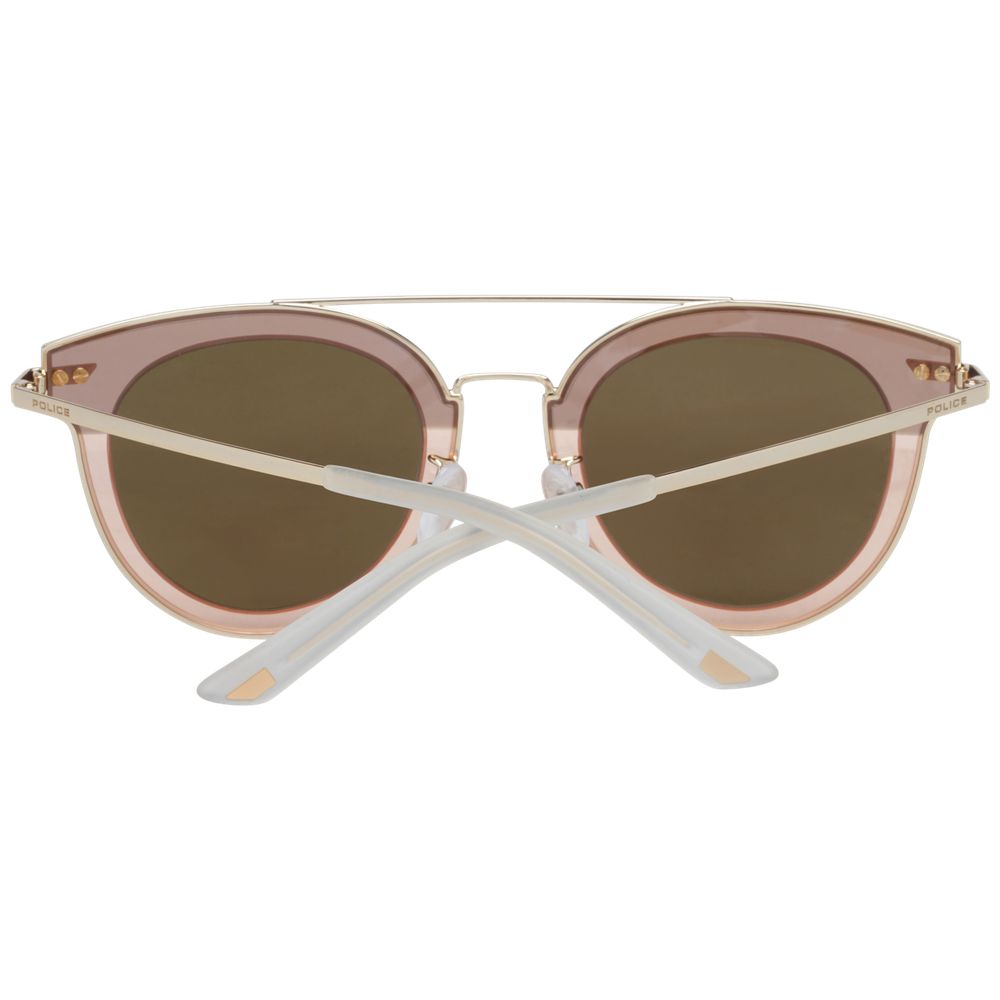 Rose Gold Metal & Plastic Sunglasses - ventzia