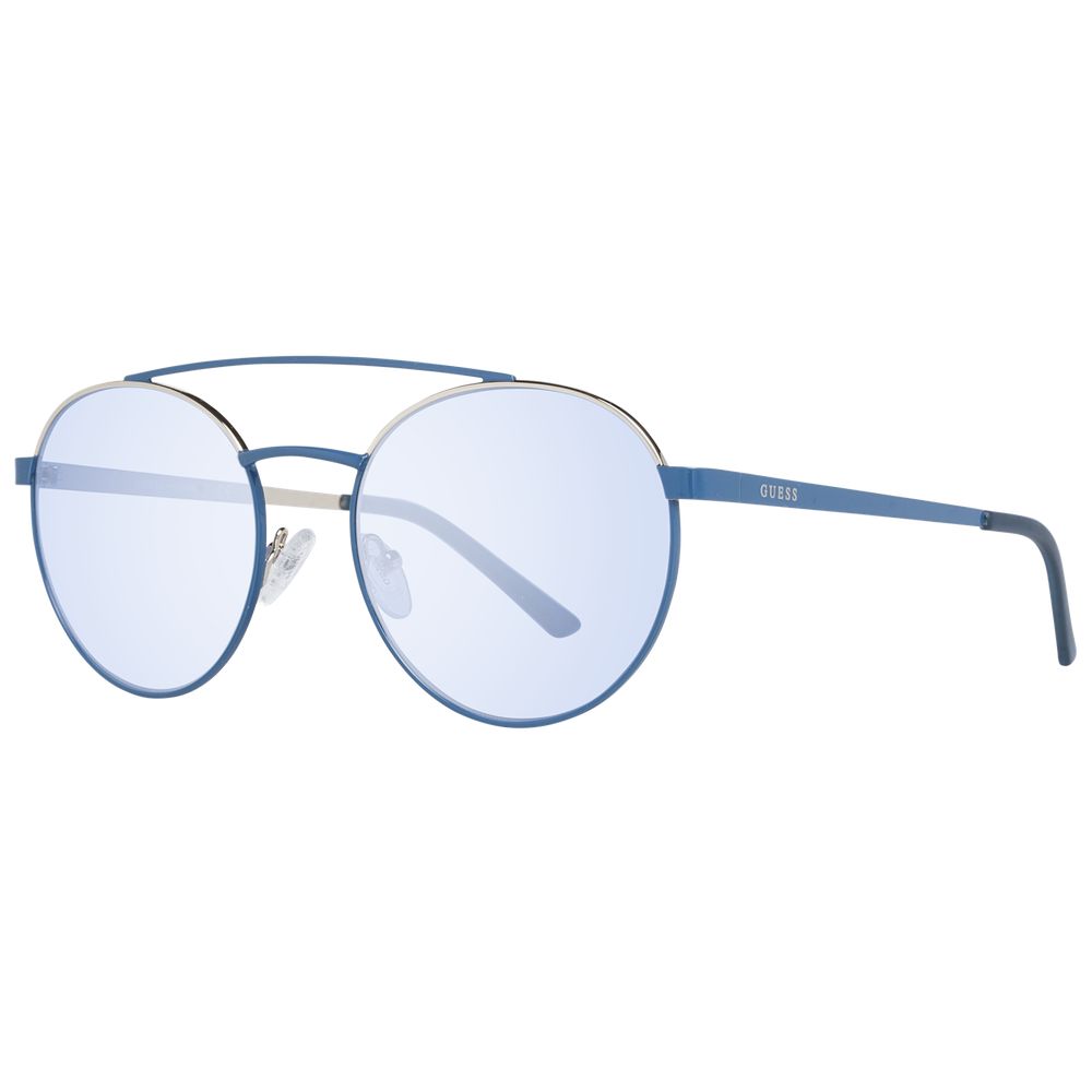 Blue Metal & Plastic Sunglasses - ventzia