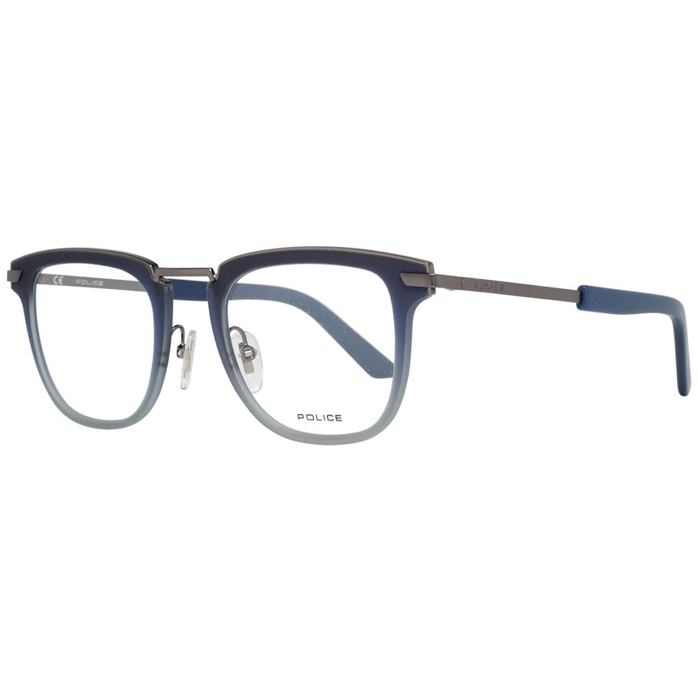Blue Metal & Plastic Glasses (Frames) - ventzia