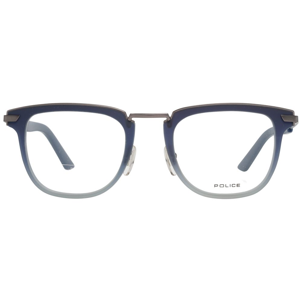 Blue Metal & Plastic Glasses (Frames) - ventzia