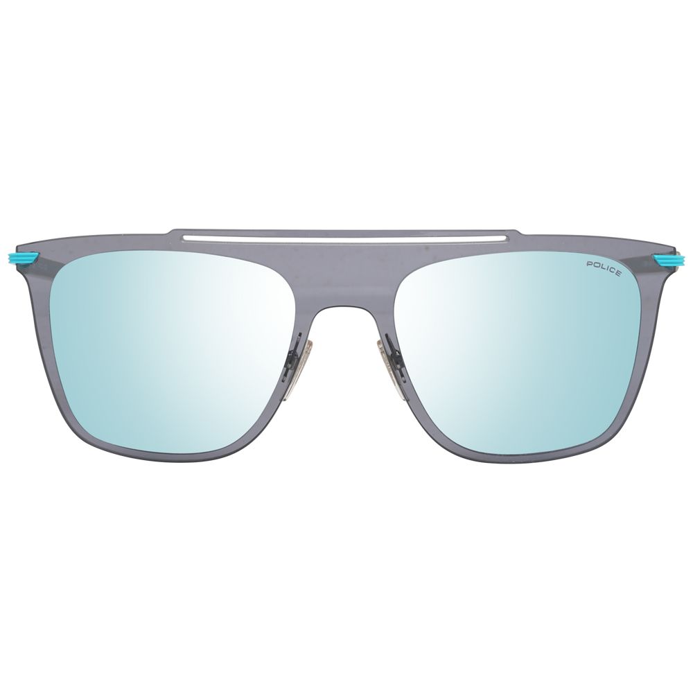 Blue Metal & Plastic Sunglasses - ventzia