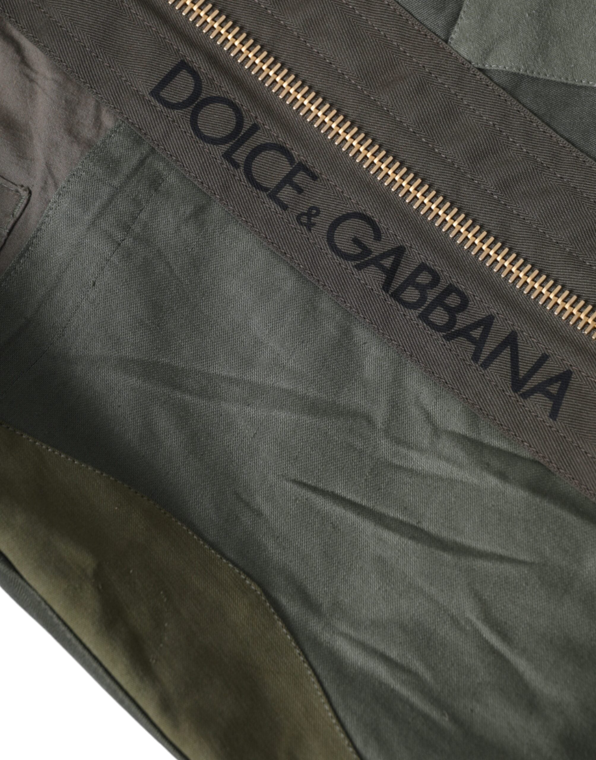 Military Green Patchwork Rucksack Backpack Bag - ventzia