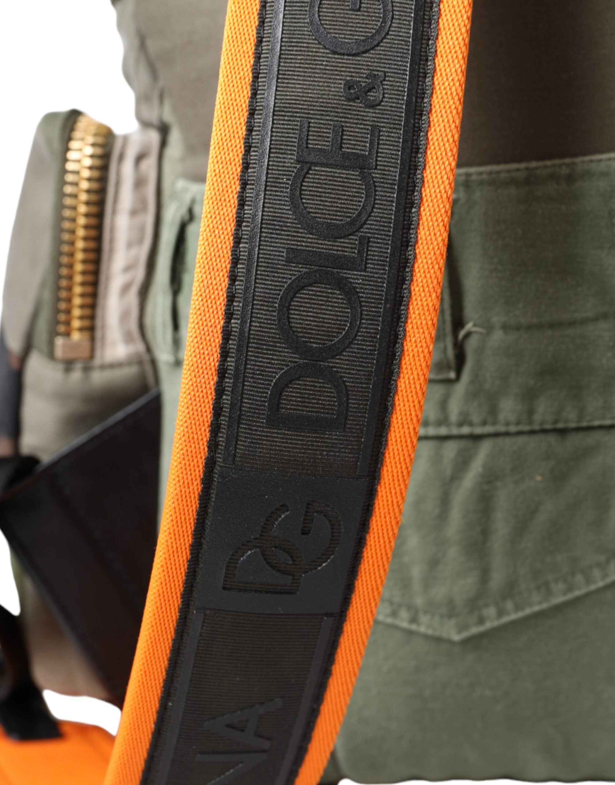 Military Green Patchwork Rucksack Backpack Bag - ventzia