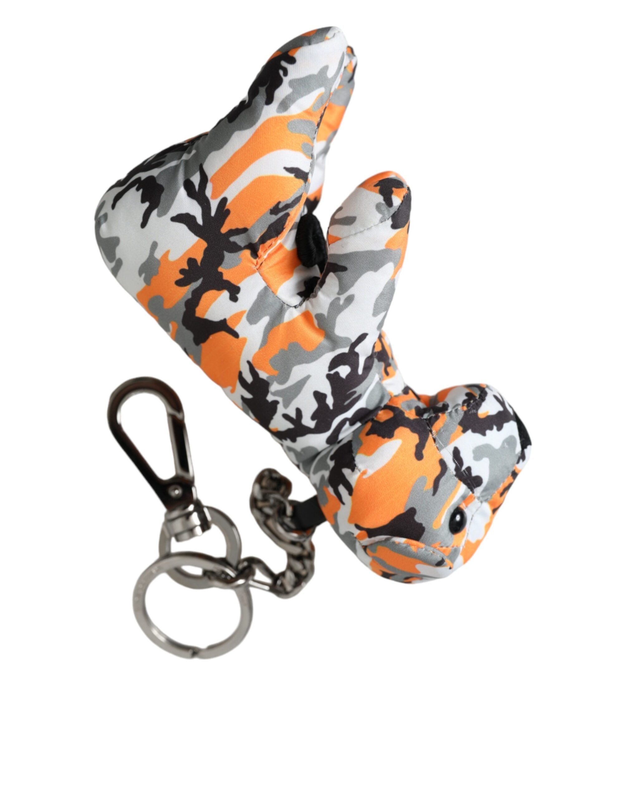 Multicolor Camouflage Animal Silhouette Keychain Keyring - ventzia