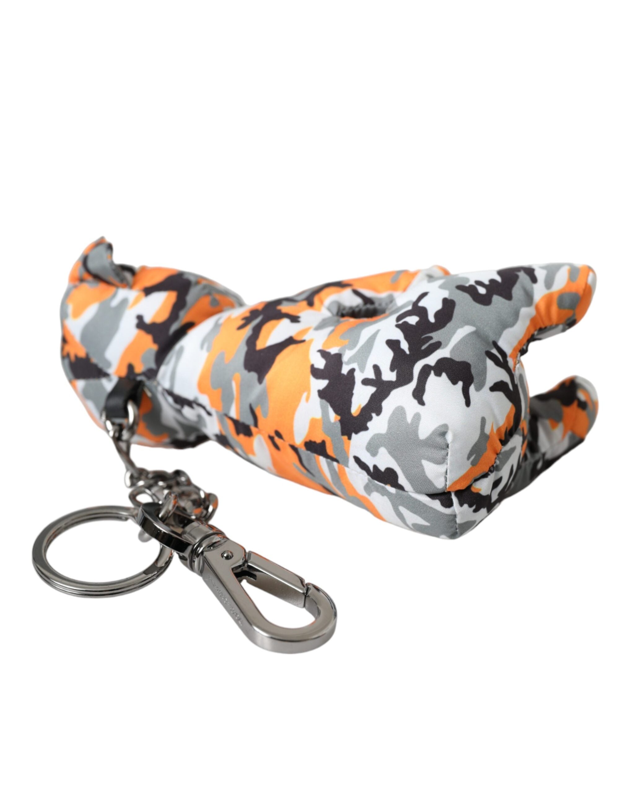 Multicolor Camouflage Animal Silhouette Keychain Keyring - ventzia