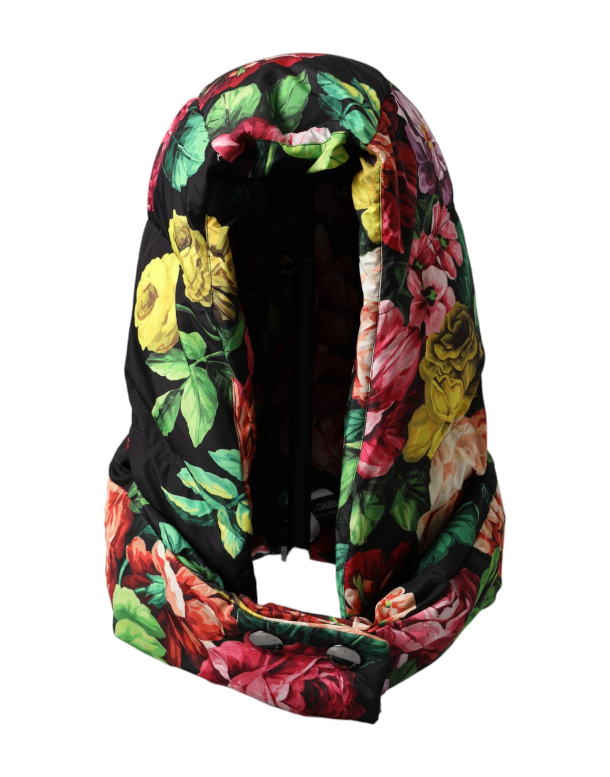 Hat Multicolor Floral Whole Head Wrap Hat - ventzia