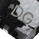 Multicolor Camouflage DG Logo Beachwear Shorts Swimwear - ventzia