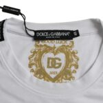 White Cotton Roundneck Short Sleeve T-shirt - ventzia