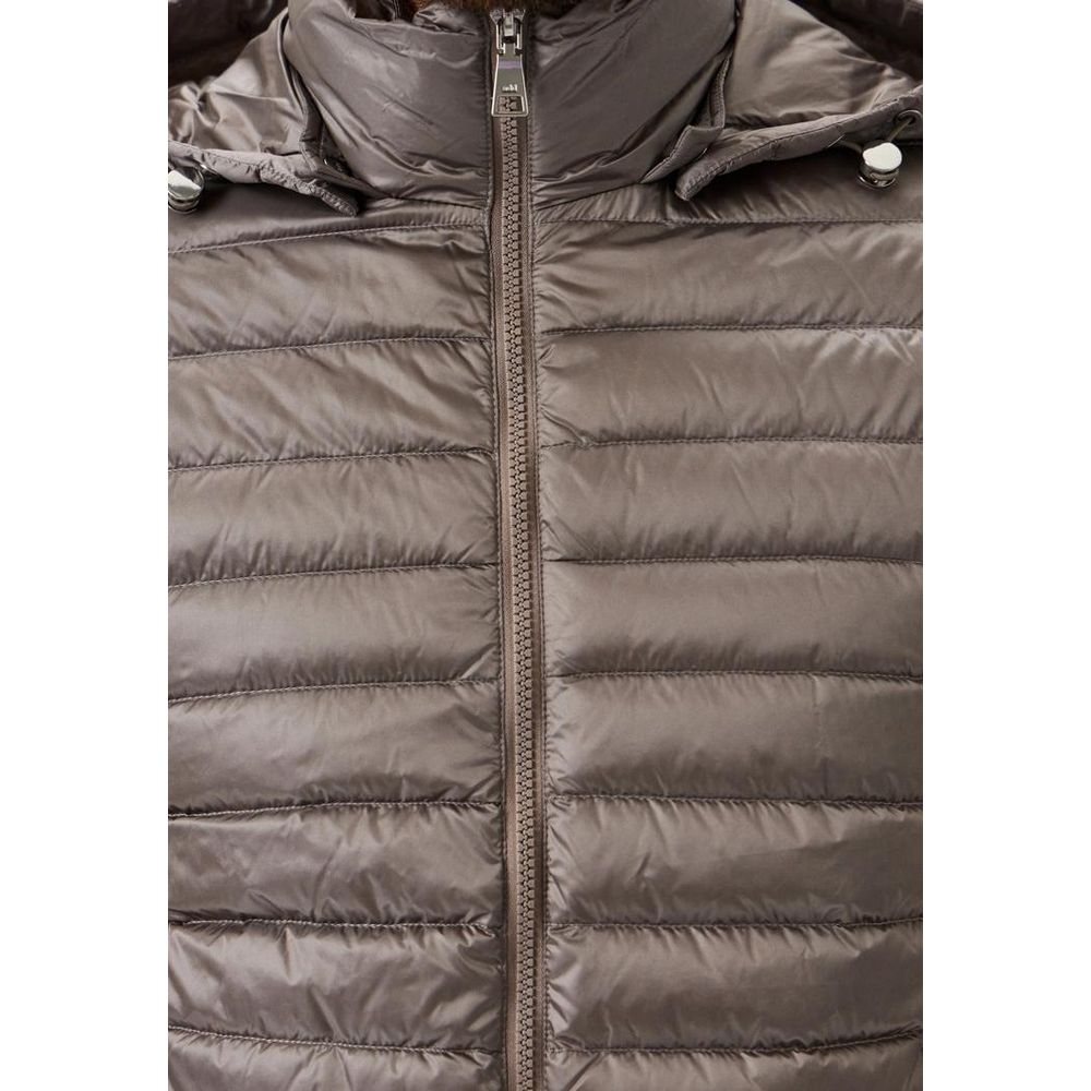 Gray Polyamide Jacket - ventzia