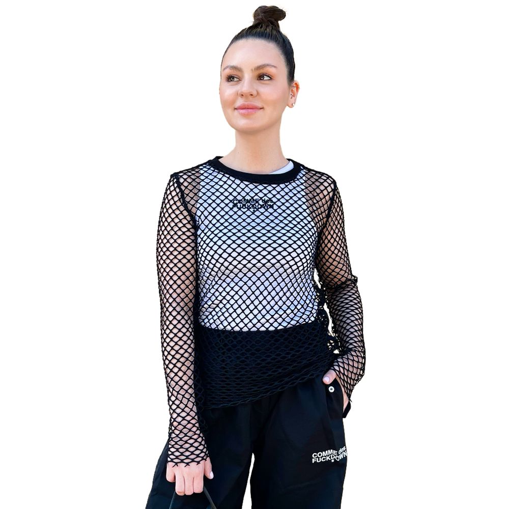 Black Polyester Tops & T-Shirt - ventzia
