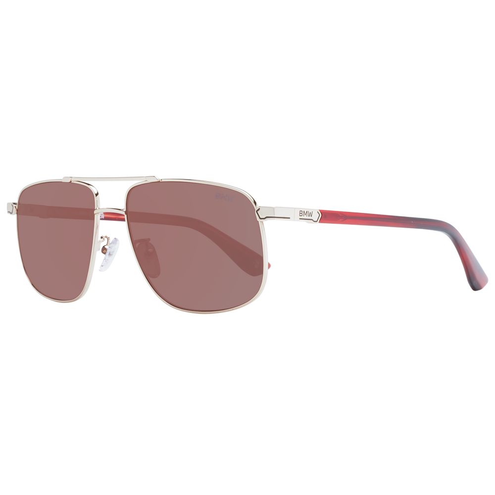 Rose Gold Metal Sunglasses - ventzia