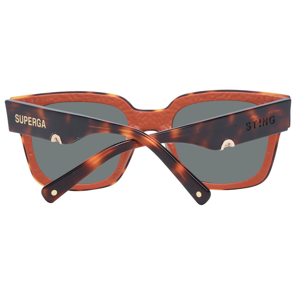 Brown Unisex Sunglasses - ventzia