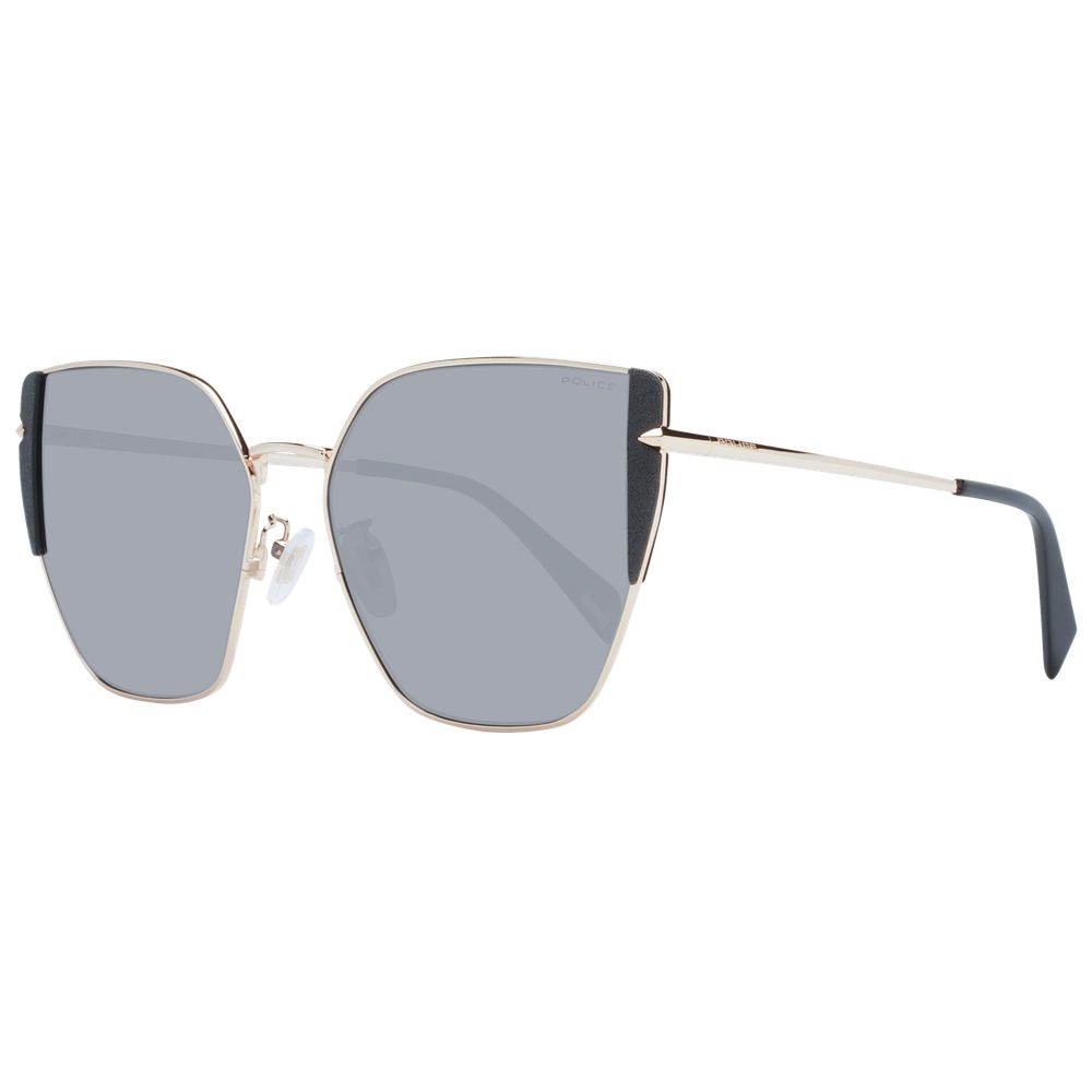 Rose Gold Metal Sunglasses - ventzia