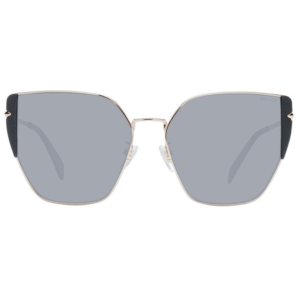 Rose Gold Metal Sunglasses - ventzia