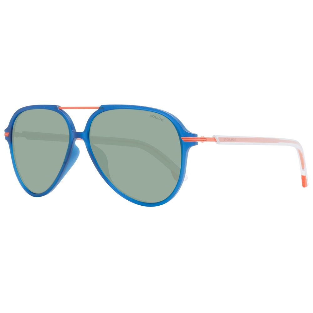Blue Plastic Sunglasses - ventzia