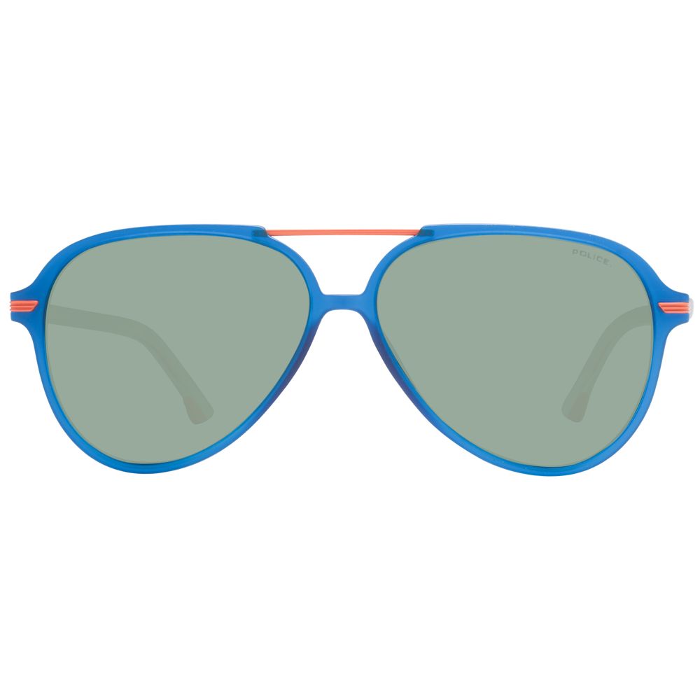 Blue Plastic Sunglasses - ventzia