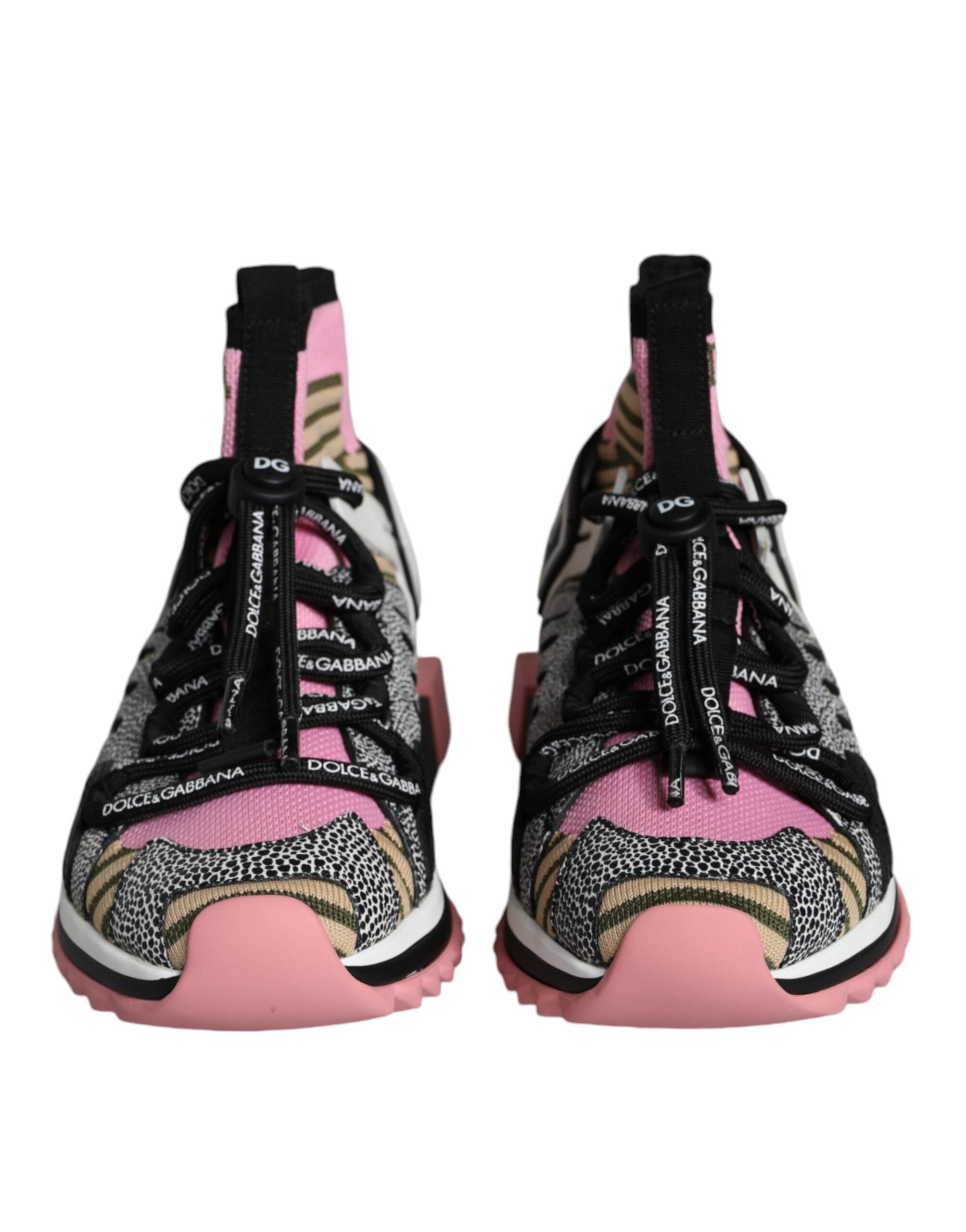 Multicolor Sorrento Socks Logo Sneakers Shoes - ventzia