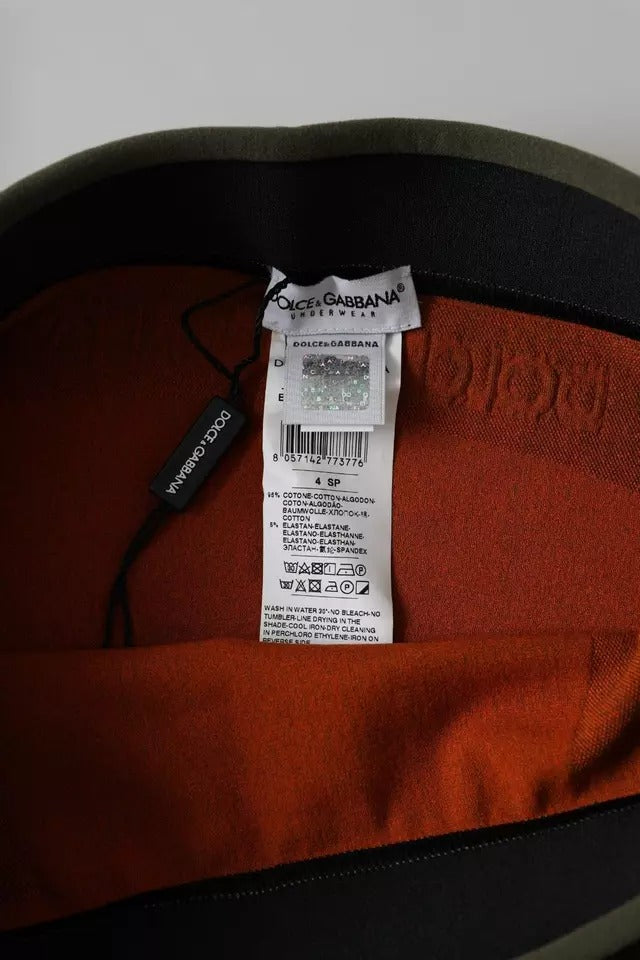 Brown Cotton Stretch Boxer Shorts Underwear - ventzia