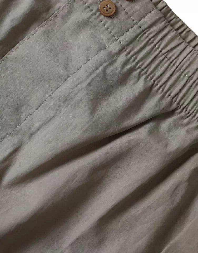 Brown Cotton Regular Boxer Shorts Underwear - ventzia