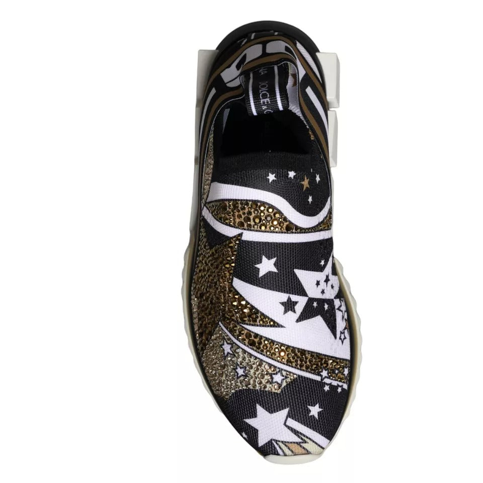 Multicolor Comet Star Print Sorrento Sneakers Shoes - ventzia