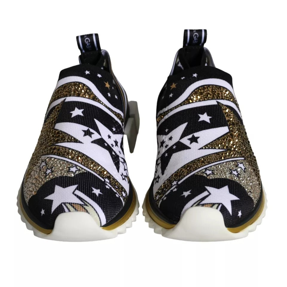 Multicolor Comet Star Print Sorrento Sneakers Shoes - ventzia