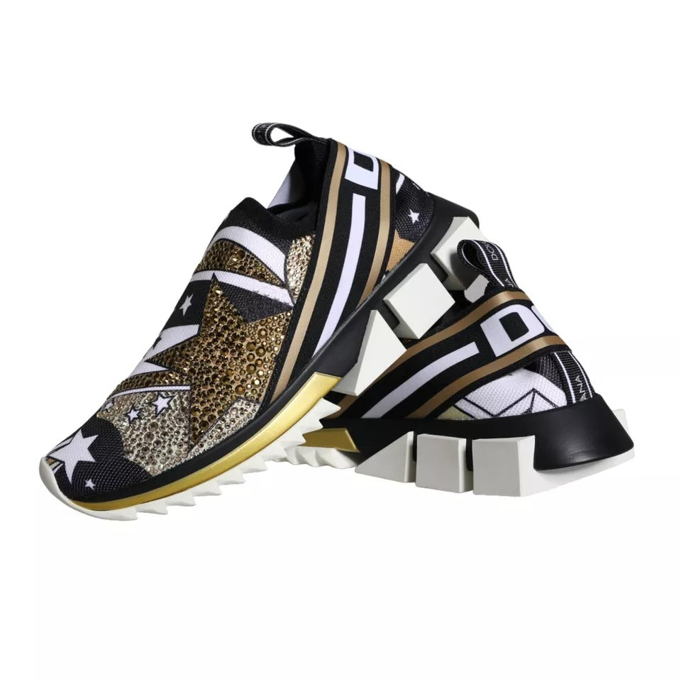 Multicolor Comet Star Print Sorrento Sneakers Shoes - ventzia