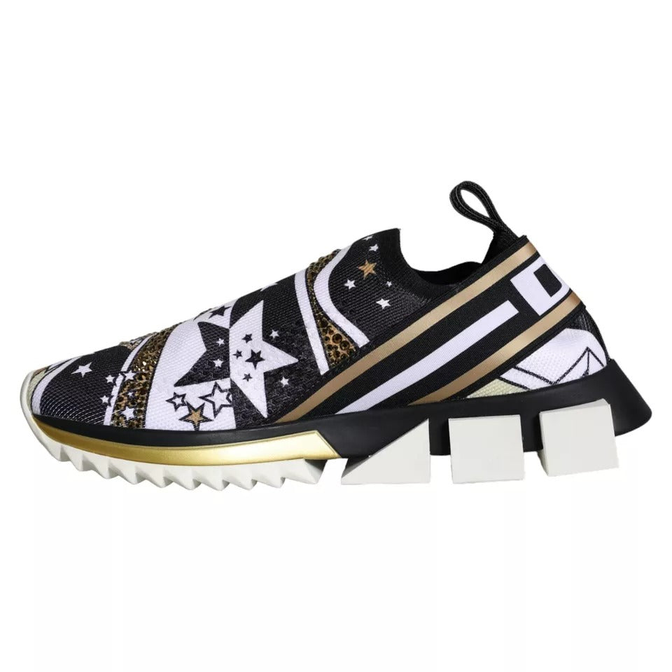 Multicolor Comet Star Print Sorrento Sneakers Shoes - ventzia