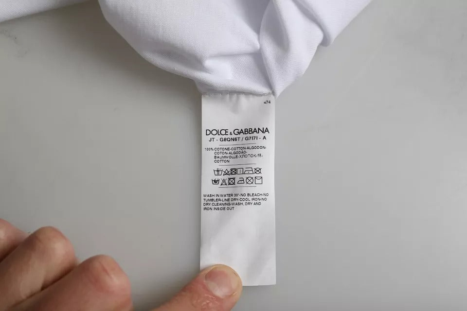 White Camouflage Stars Crew Neck Men T-shirt - ventzia