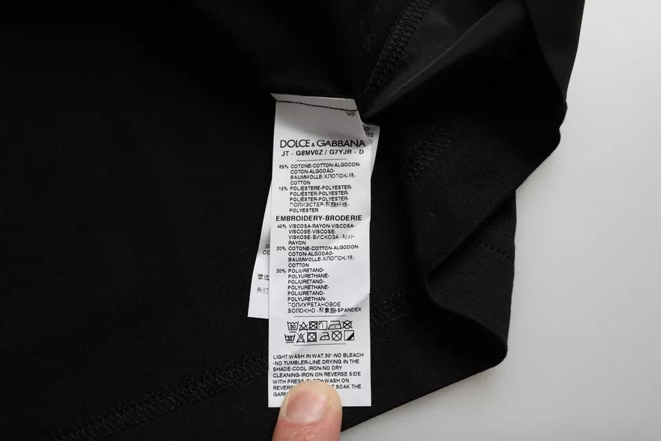 Black Cotton Pocket Short Sleeves Men T-shirt - ventzia