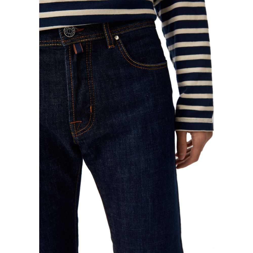 Blue Cotton Jeans & Pant - ventzia