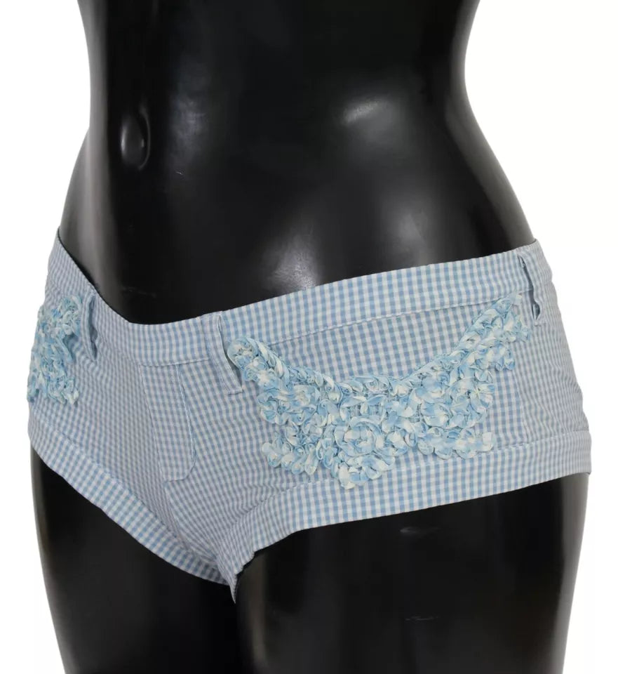 Blue Beachwear Bottoms Swimsuit Shorts - ventzia