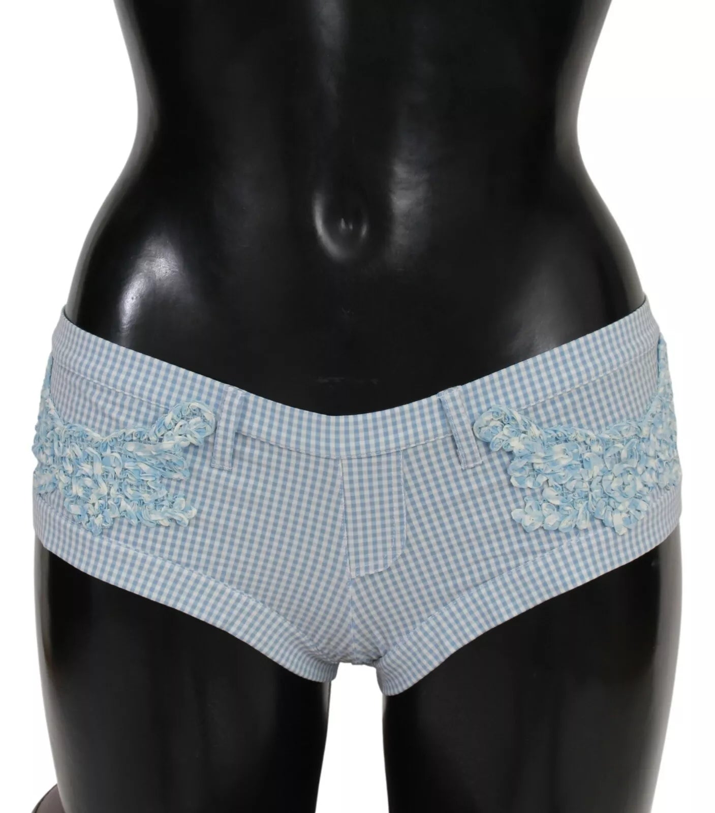 Blue Beachwear Bottoms Swimsuit Shorts - ventzia