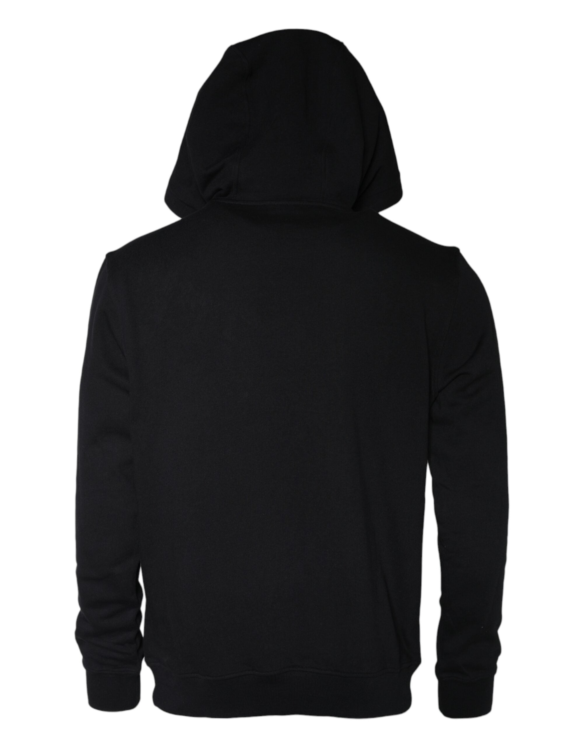 Black Medusa Print Cotton HoodiePullover Sweatshirt Sweater - ventzia