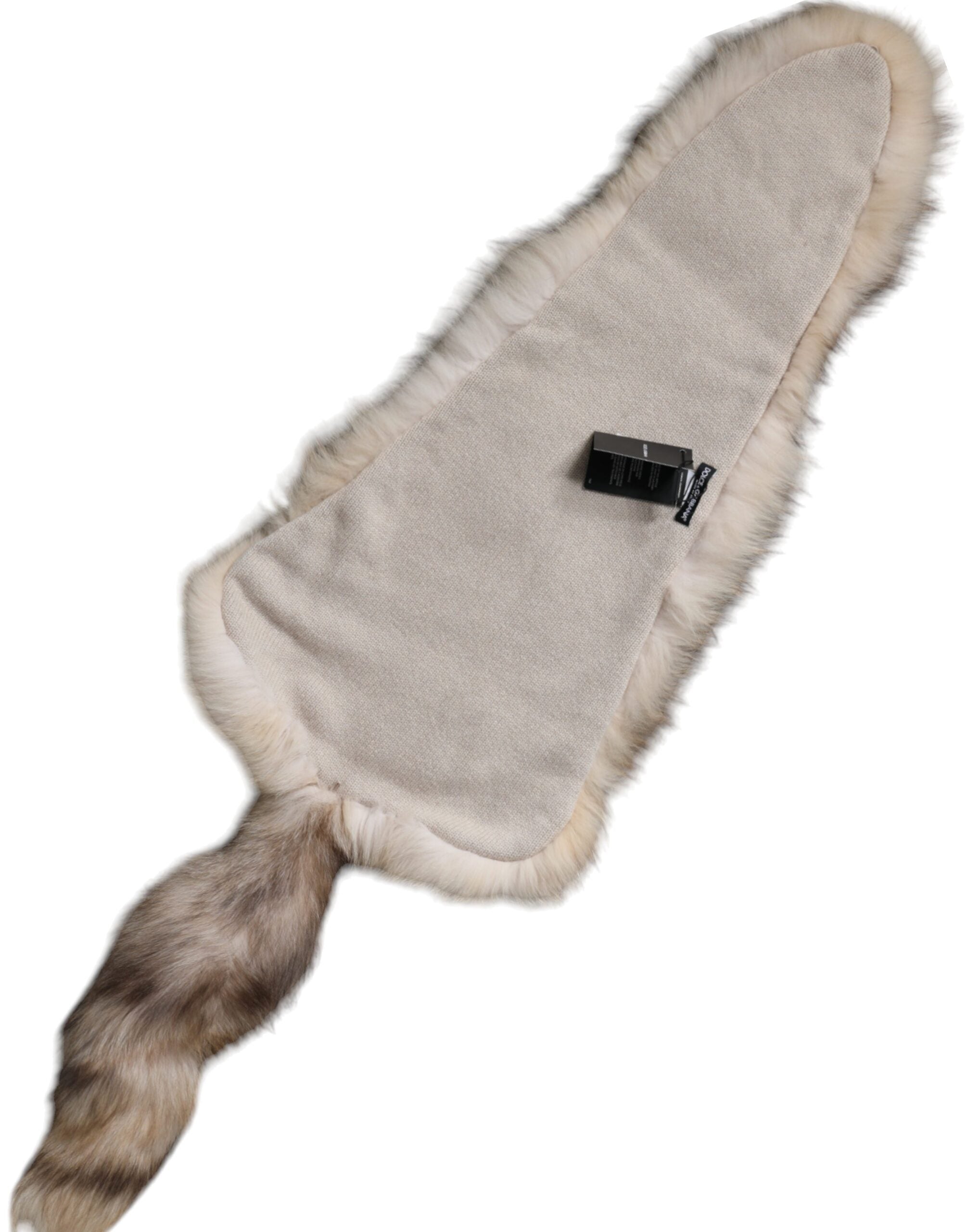 Brown Frost Fox Fur Neck Warmer Winter Scarf - ventzia