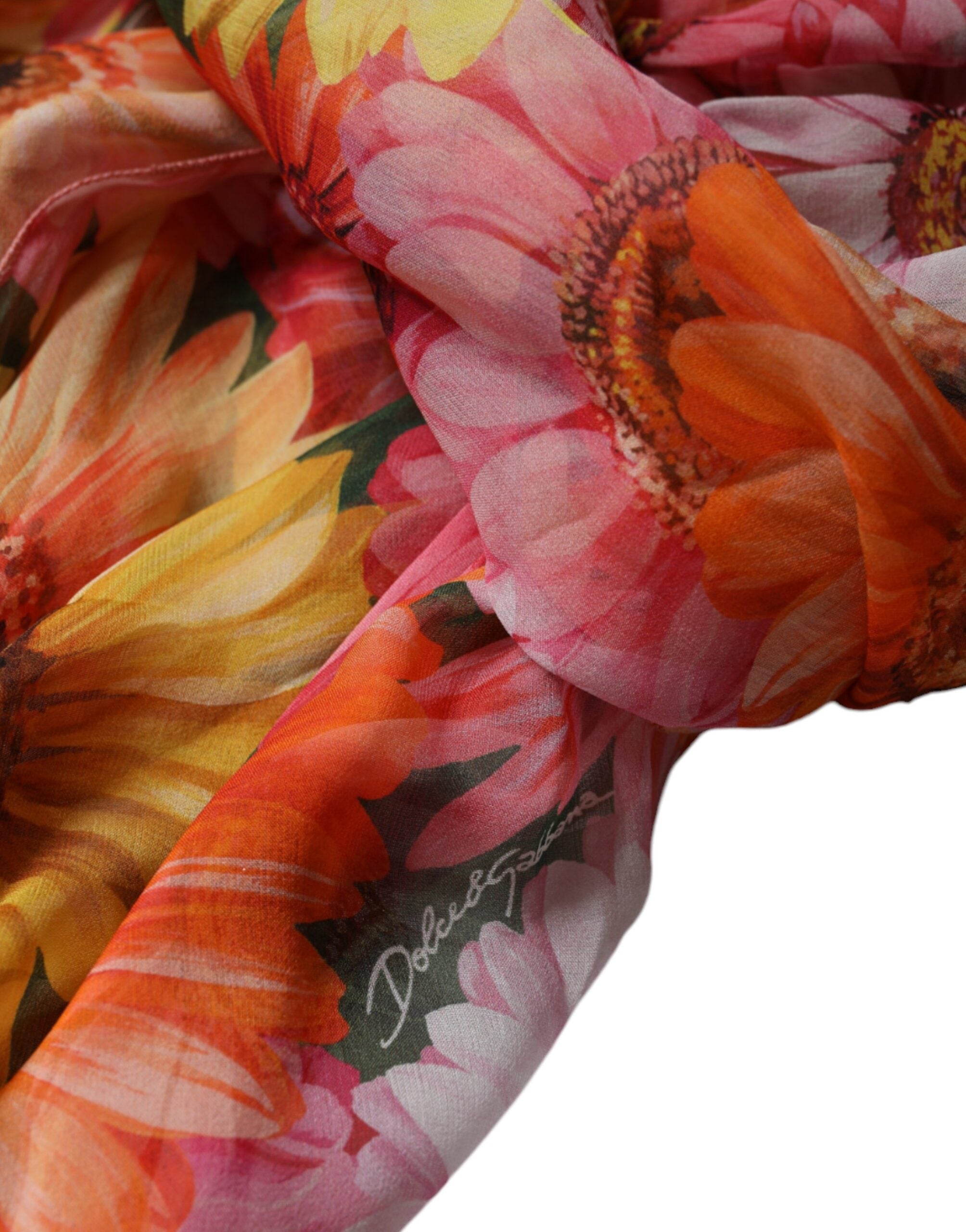 Multicolor Floral Sleeveless V-neck Midi Dress - ventzia