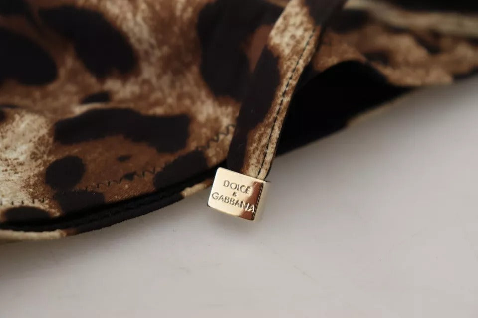 Brown Leopard Print Swimsuit Swimwear Bikini Bottom - ventzia