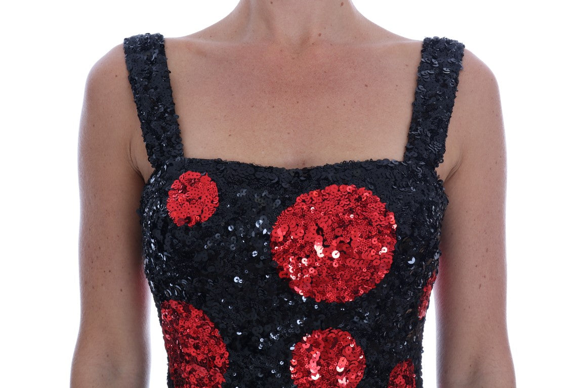 Elegant Polka Dotted Shift Dress - ventzia